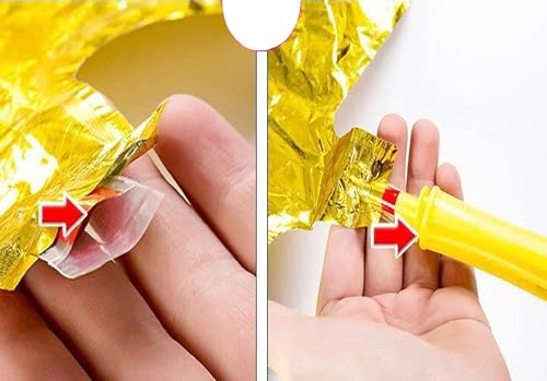 Image of 10Pcs Mini Diamond Ring Balloons for Engagement and Anniversary Wedding Party Supplies (Pack of 2)