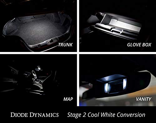 Diode Dynamics Cool White LED para interior Ford Mustang 15-17 miniatura 4