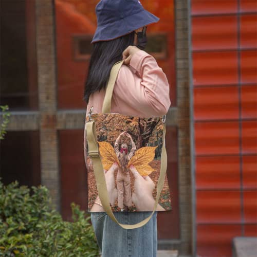 Xrlsg Custom Canvas Tote Bags For Women Personalized Grocery Tote Bags With Your Photo Logo Shoulder Straps Text Reusable For Beach, Travel, Gym, School #TOP5