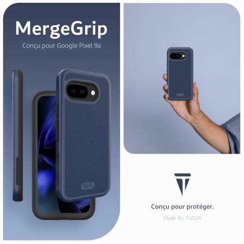 Coque antichoc Pixel 9a robuste double couche contre les fissures