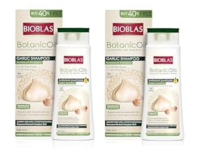 Bioblas BotanicOils Knoblauch Shampoo 2er Sparpack