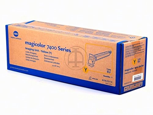 Drum jaune Konica Minolta Magicolor 7450 II original (4062-313) de 50000 pages pour imprimante
