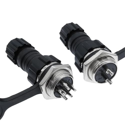 Conector GX16 repara cables rotos docking de 6 pines con tuerca 6