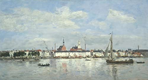 Peinture murale Boudin pour sublimer un mur vide - Impression sur toile 60x90cm de qualite