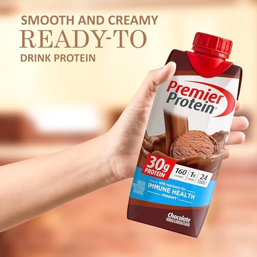 Vitalvariety Premier Protein High Protein Shakes Variety Sampler Pack Chocolate 11 Fl. Oz Each thumb #1