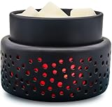 VICTORIA AROMA Halloween Wax Melt Warmer - 7 Colors Changing LED Light Candle Wax Warmer for Scented Wax, Electric Fragrance Wax Melter for Home, Office, Bedroom Decor, and Gifts