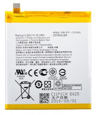 Image of Original Battery for Asus Zenfone Live C11P1601 Battery ZB501KL, A007 2650mAh (90 Day Warranty)