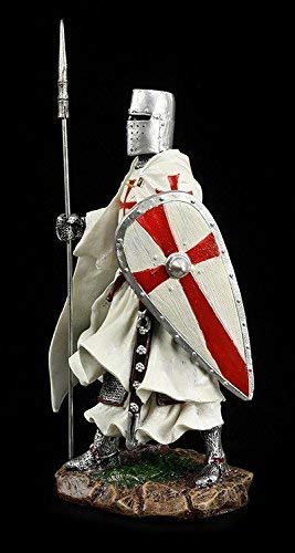 Caballeros Templarios Figura - Templario con Lanza Kreuzritter Cruzados