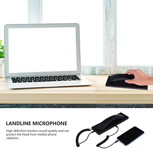 ULTECHNOVO Monofone de Telefone Vintage Receptor de Telefone Celular Monofone de Reposição para Celu