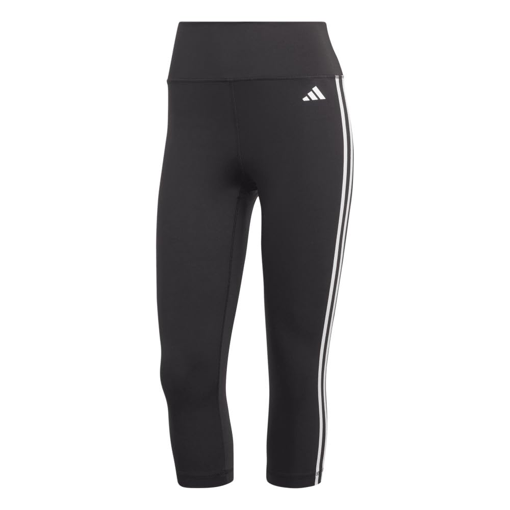 adidas Leggings Largos para Mujer Essentials con 3 Rayas de Cintura Alta