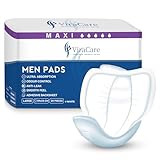 20 x Maxi Incontinence Pads Men | Adhesive Backsheet & Ultra Absorption | Mens Incontinence Pads | Pad for Men | Male Incontinence Pad | Size 29x23 cm | (1 Pack of 20)