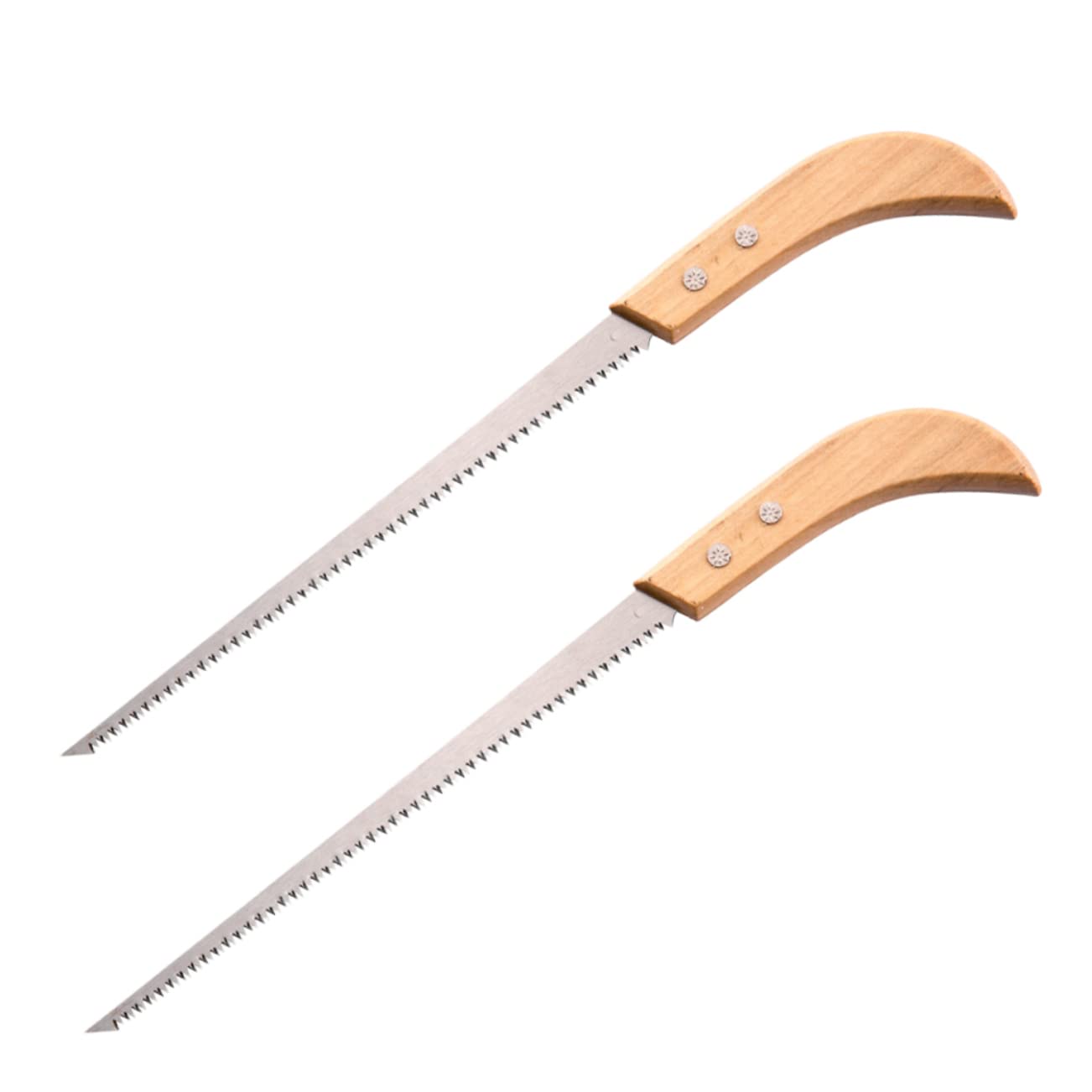 BESTonZON 3 Ensembles Scie À Main De Jardinage Scie De Camping Ergonomique Pour Élagage Coupe Outils Pratiques Pour Jardinage Activités Plein Air 2 Pièces * 3