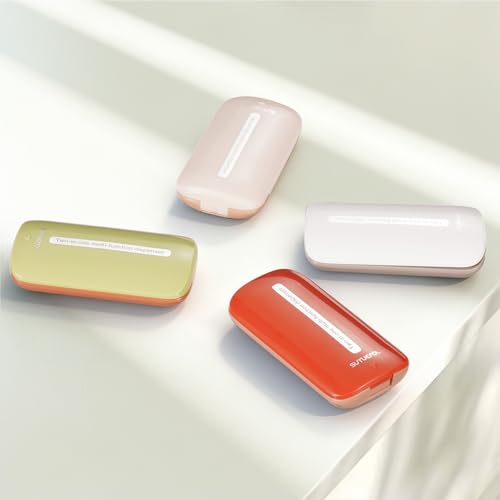 Image of JohnBee Pill Cutter - Sharp & Durable Silicone Pill Splitter, Non-Slip Base, Portable Tablet Cutter for Daily Medication, Vitamins & Supplements. Designed for Swallowing Difficulties & Pets (Green) | Sharp & Durable Silicone Pill Splitter, Non-Slip Base, Portable Tablet Cutter, For Swallowing Difficulties & Pets