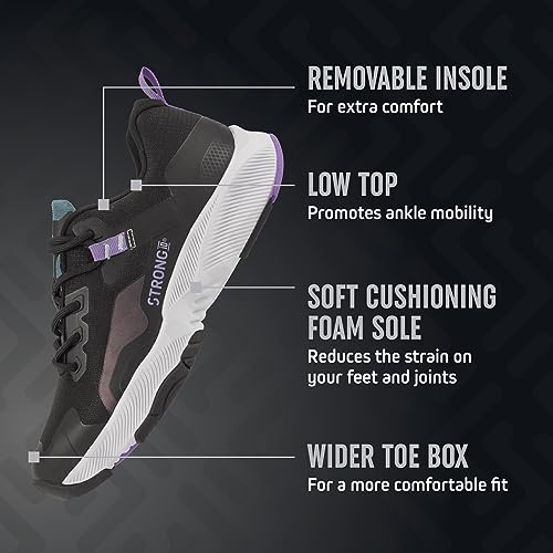 Strong iD Low-Top Exercise Shoes for Women, Athletic Sneakers4
