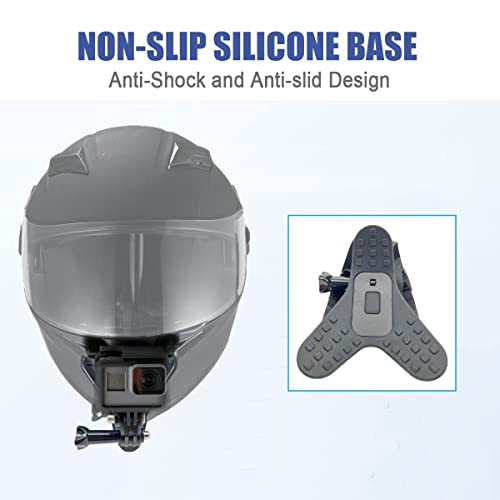 WLPREOE-Motorcycle-Helmet-Chin-Strap-Mount-for-GoPro-FootageStable-POV-Attachament-Accessories-Kit-for-GoPro-Hero-11-10-9-8-7-6-5Black