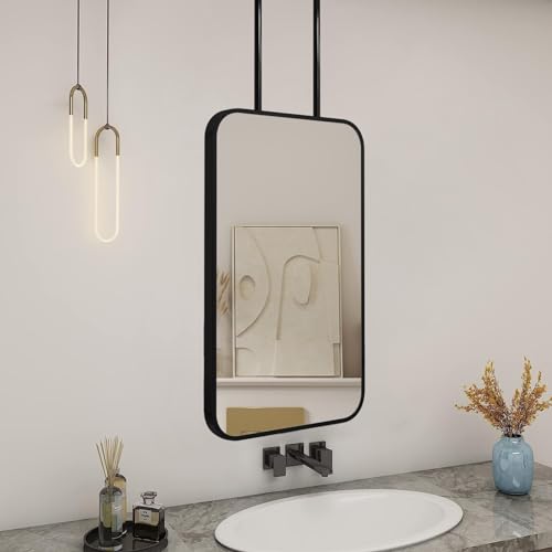 Miroir suspendu hôtel et maison pour valoriser la décoration de salle de bain