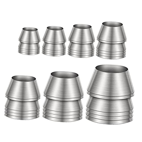 BCOATH 7pezzi Cuneo Metallico Per Martello Cuneo Di Ricambio Cunei in Ferro Per Manico Accessori Per Installazione Di Ferro Resistente