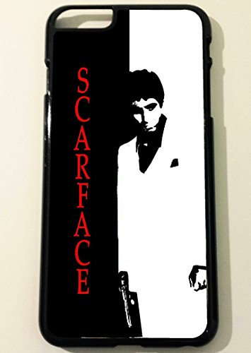 Decals N Tees iPhone 6 Scarface Rubber Black Case