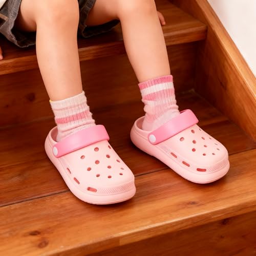 Image of Toddler Clogs Kids Water Children Shoes Boys Girls Sandals Slippers Garden for Little Big Kids Summer Indoor Outdoor Beach Pool