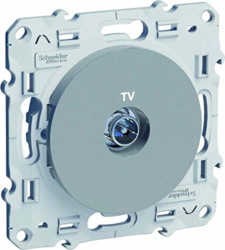 Schneider Electric S530445 Prise TV Odace Alu