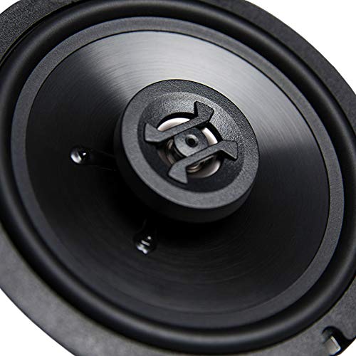 Hifonics Zeus ZS65CXS 6.5 Inch 3 Way 300W Shallow Mount Coaxial Speakers, Pair