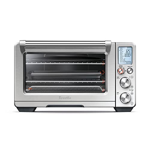 Breville the Joule® Oven Air Fryer Pro, Smart Countertop Oven, Small Electric Oven, Air Fryer Toaster Oven Combo, BOV950BSS, Brushed Stainless Steel by Breville - Used condition - CA$511.62