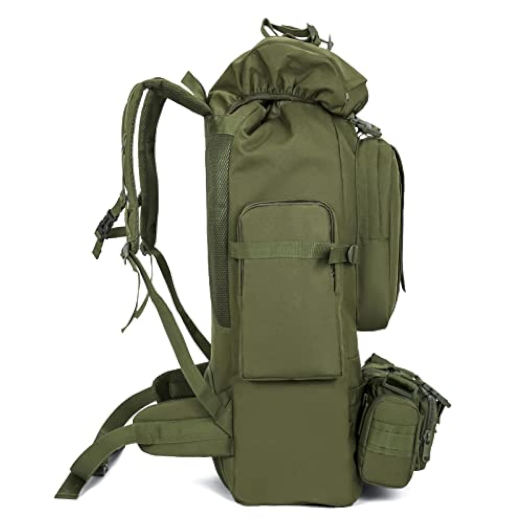100L Waterproof Camping Hiking Backpack