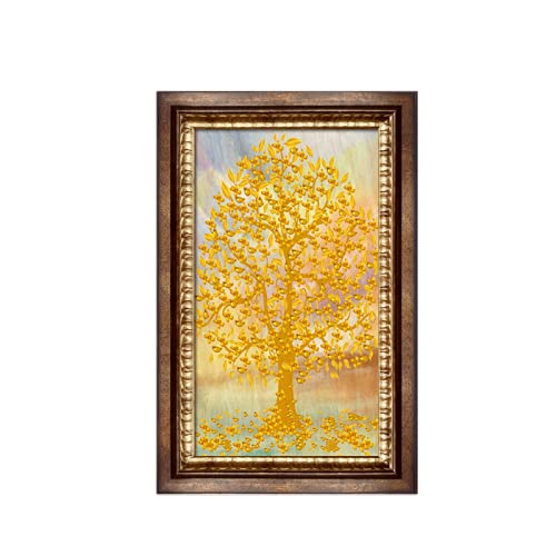 Kit complet de peinture au diamant adultes 80x180cm Arbre d'argent bricolage 5D