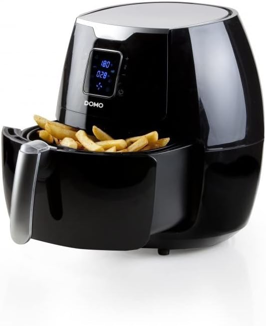 Domo DELI-FRYER XXL Hot air fryer 5,5 L Singolo Nero, Argento Indipendente Domo DELI-FRYER XXL Hot air fryer 5,5 L Singolo Nero, Argento Indipendente