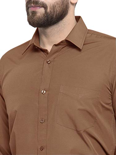 Image of English Navy Men's Slim Fit Formal Shirt