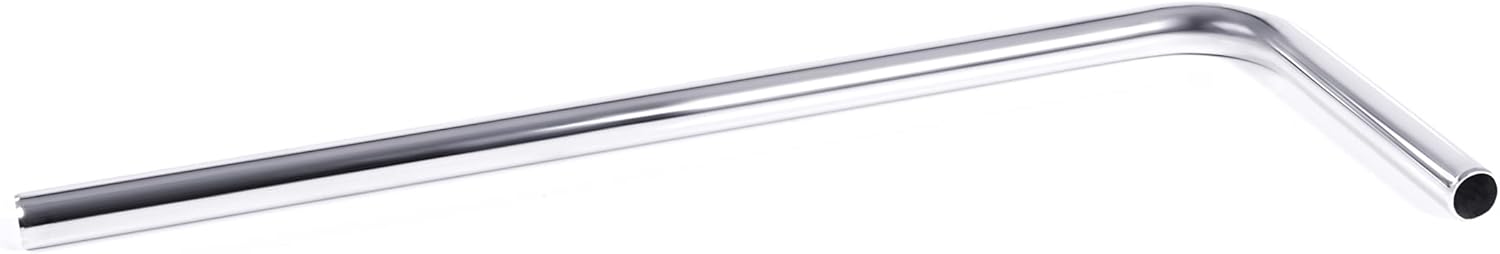 Alphacool HardTube 13mm OD 90° Brass 10/30cm - Chrome (18606)