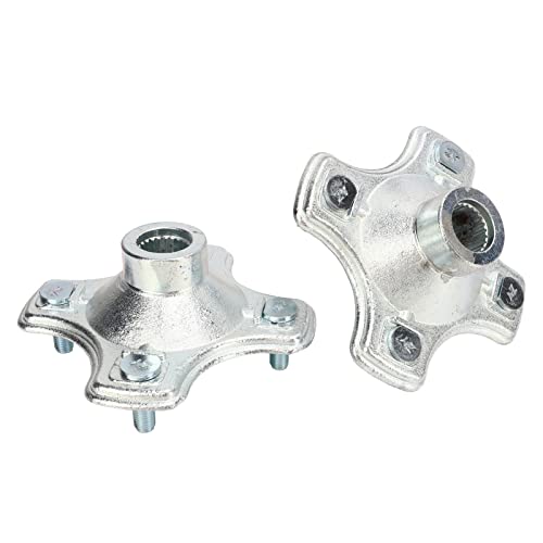 Cubo do aro da roda do eixo, cubo da roda do eixo traseiro metal 4 parafusos do aro da roda para TRX