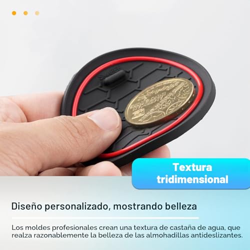 Alfombrillas Corolla E210 goma protectoras consola central Toyota 2019-2025 5