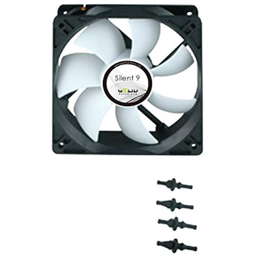 92mm Lüfter Gelid Solutions Silent 9 – 3-Pin Lüfter für Gehäuse