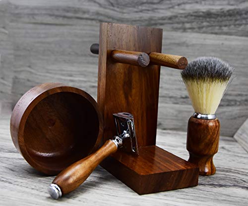 image for Sharpend Grooming Shaving Set For Men, Double-sided Safety Razor, Pure