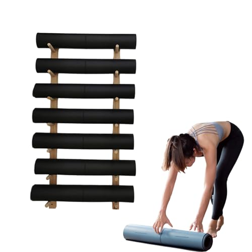 Soporte para esterillas de yoga de pared: pon fin al desorden en tu estudio o casa
