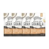 Wildway Vegan Granola | Coconut Cashew | Certified Gluten Free Granola Snack Packs, Grain Free, Pale