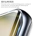 3 Pack for Samsung Galaxy S23 Ultra TPU Screen Protector [Not Glass] [100% Fingerprint Unlock] [3D Curved] Touch Sensitive Film for S23 Ultra