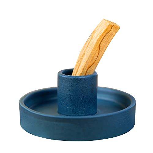 Palo Santo Holder, Blue Palo Santo Burner, Palo Santo Holder Burner, Palo Santo Stick Holder, Ceramic Palo Santo Holder (Blue) #TOP20