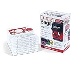 Henry Hepaflo Vacuum Cleaner bags, White, 10 pieces
