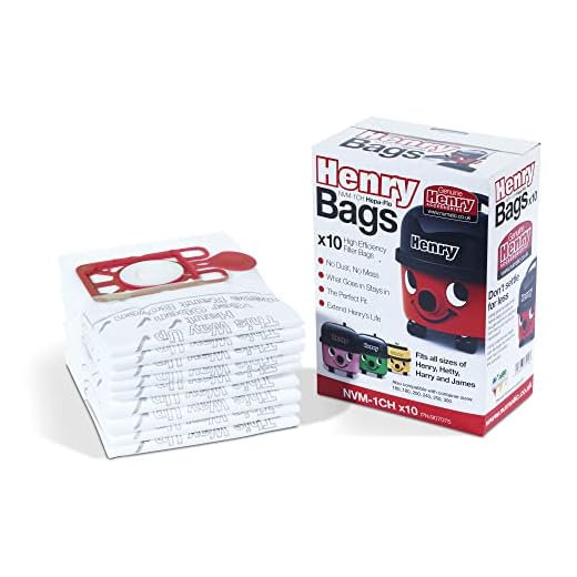 Numatic Henry Hetty Vacuum Bags Pack Of 10