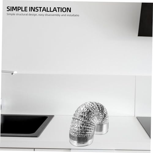 Gaine de ventilation alu rétractable pour climatiseur et sèche-linge - 4