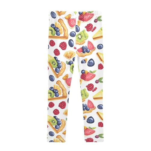 Girls Leggings Sweet Fruit Pastry Toddler Girls Clothes Leggings for Girls Toddler Girls Leggings 3-4T2