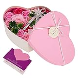 ❀Eine Vielzahl von Verwendungsmöglichkeiten: Blumen sehen echt aus und sind nicht leicht von echten Rosen zu unterscheiden. Sie können sie überall platzieren, als Geschenk, Dekoration oder Reinigung der Hände verwenden. Die Blumen duften und lassen Sie sich entspannen.