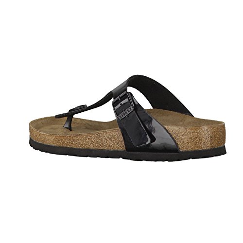 Image of Birkenstock Schuhe Gizeh Birko-Flor Normal, Black, 42