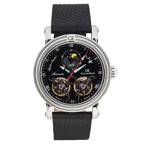 Montre automatique Carl von Zeyten CVZ0085BKS Schauinsland, cadeau idéal