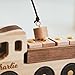 Personalized Toy Cars, Wooden Construction Vehicles, Sensory Toys For Toddlers, Best Birthday Gift for Kids, Montessori Toys, Fidget Toys
