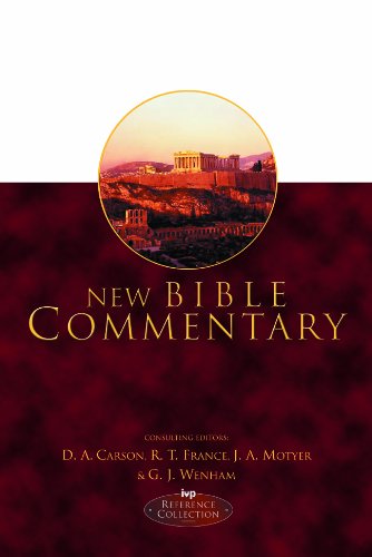 New Bible commentary: 21st century edition New Bible commentary: 21st century edition