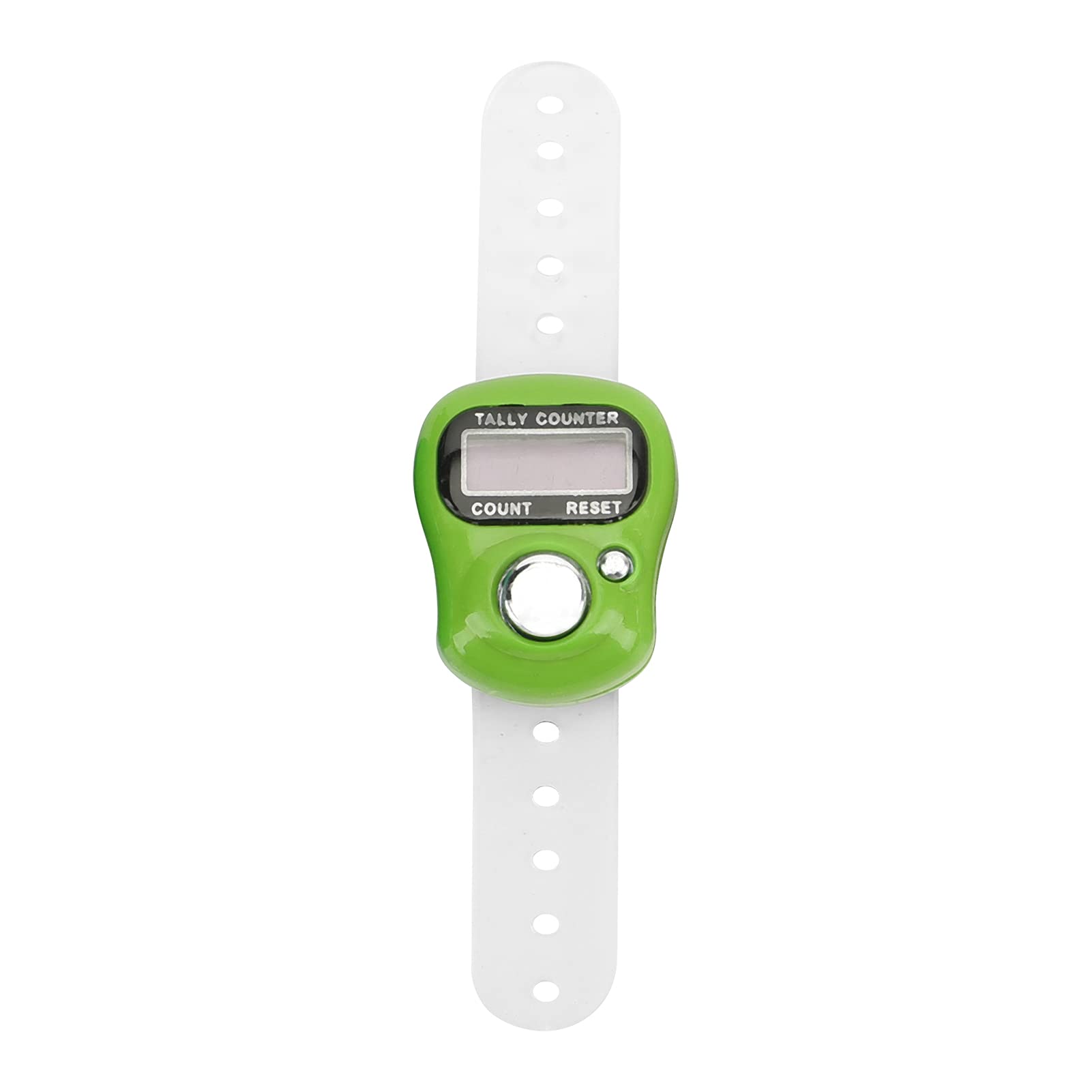 Electronic Finger Counter, 5 Digit LCD Electronic Digital Display Finger Hand Tally Counter, Resettable Mini Electronic Row Counter Finger Ring Tally Counter Case for Golf Goods Counting Lap Knitting