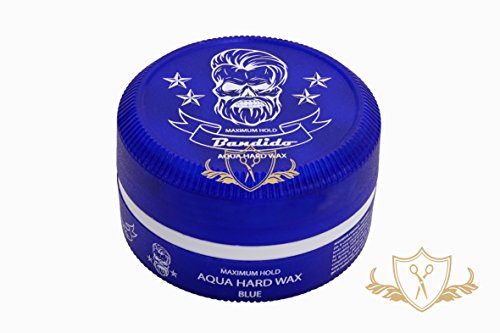 3 x bandido Hair Wax Blue pelo Wax Aqua Hard Wax